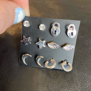 Stud earrings